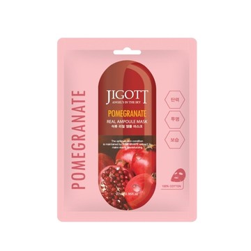 【韓國 JIGOTT】鎖水保濕安瓶面膜 石榴 27mlX30片