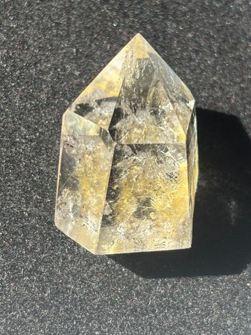 金髮晶 金花 白幽靈 擺設 水晶柱 水晶原礦 原石 crystal