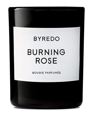 2.4 oz. Burning Rose Candle