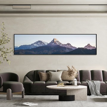 喜馬拉雅山脈 - 山脈/喜馬拉雅山/臥房掛畫/客廳/大尺寸/玄關