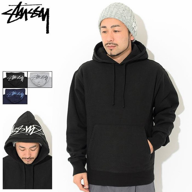 ステューシー パーカー プルオーバー STUSSY メンズ Back Hood