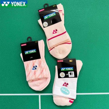 新款尤尼克斯YY羽毛球襪運動襪女款短筒中筒加厚毛巾襪