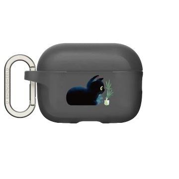 AirPods Pro 2 AirPods Case 黑 - Little Oil Art 小油画 - 在你身邊