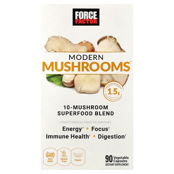 Force Factor, Modern Mushrooms，90 粒素食膠囊
