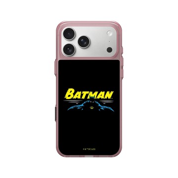 iPhone 17 Pro Max Clear (相機按鈕) 晶醺玫 - Batman 蝙蝠俠 - Batman Logo