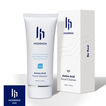 HODRMEN男研堂 洗面乳【胺基酸多功能洗面乳】清爽控油溫和清潔不緊繃 男性洗面乳｜年度代言人吳念庭精選推薦洗面乳