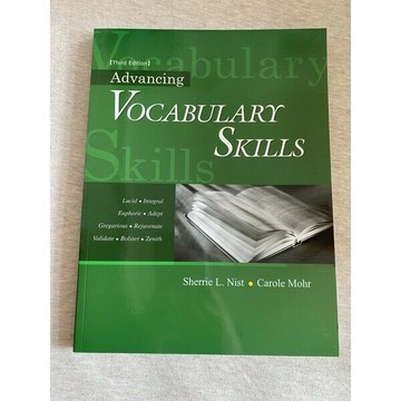 Advancing Vocabulary Skills (3版) Nist 2004 書林