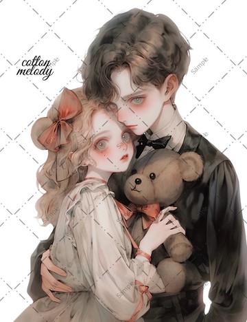 原廠貼紙 no.687 人物貼紙 原創貼紙 人物貼紙 少女貼紙 原創人物貼紙