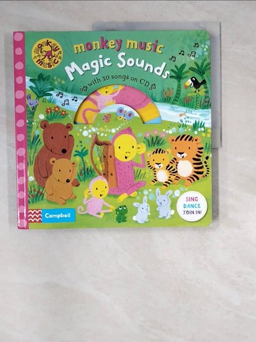 【書寶二手書T5／少年童書_R7U】Magic Sounds: With 20 Songs on CD_Coates, Angie/ Bolam, Emily (ILT)