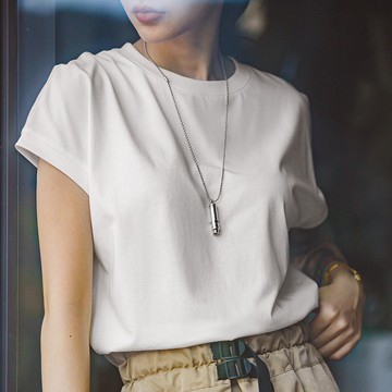 馬登女裝 冰絲上衣落肩基本短袖夏涼感打底衫薄款寬鬆圓領體T恤潮