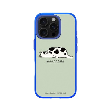 iPhone 16 Pro Clear 激光藍 - ilovedoodle (Lim Heng Swee) - Mooooody 乳牛
