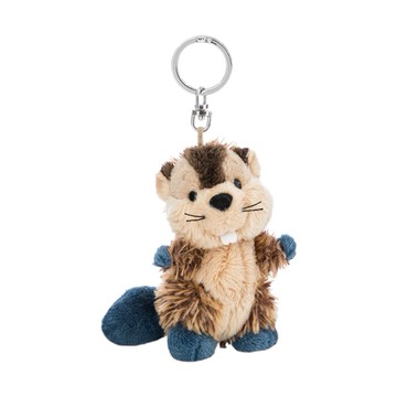 (預購)  玩偶吊飾 NICI吊飾鑰匙圈-海狸 10cm (JN1447)