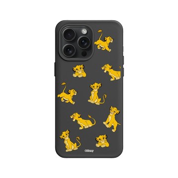 iPhone 15 Pro Max SolidX 黑 - Disney - Lion King 迪士尼-獅子王 - 辛巴-Pattern