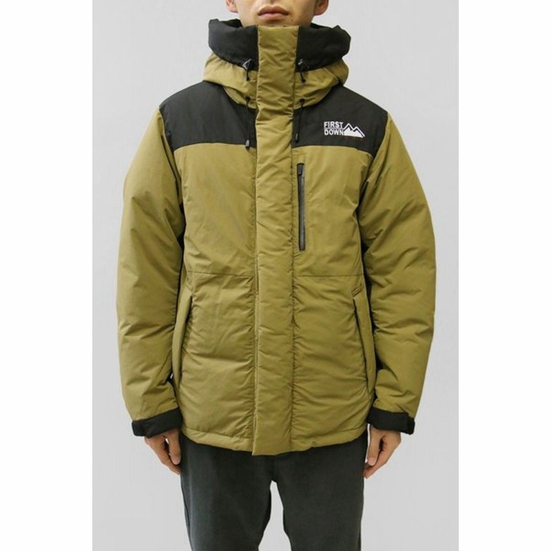 ファーストダウン メンズ ダウンジャケット マウリダウンパーカ Mauri Down Parka カーキ 正規取扱店 通販 Lineポイント最大0 5 Get Lineショッピング