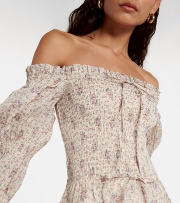 Polo Ralph Lauren Floral off-shoulder cotton top