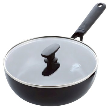 GREEN PAN 鑽石陶瓷塗層不沾萬用鍋 附蓋  24cm  1個