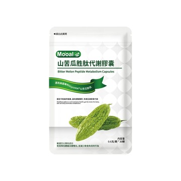 山苦瓜胜肽代謝膠囊 30顆｜輕盈飲食 × 植物萃取 × 每日補給