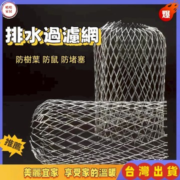 優選🏆排水過濾網 䤢製防銹耐用 落水頭擋網 鐵皮屋頂排水 過濾網 防堵 樹葉 屋檐 頂樓 排水濾網 出風口擋網