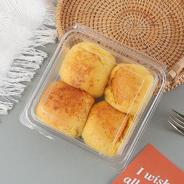 加厚PET透明西點南瓜面包吸塑雪媚娘肉松小貝泡芙烘焙包裝蛋糕盒