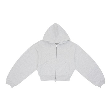 alexanderwang 水晶鑲嵌拉鍊連帽外套（寬鬆版型）