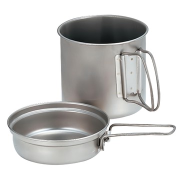 snow peak 雪諾必克 Trek鈦金屬個人鍋 900  1個  鋁合金 銀色