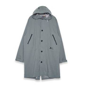 5th STREET｜中性｜長版防水外套｜綠色