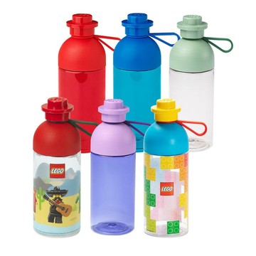LEGO樂高隨行水壺500ml (多款可選) 薰衣草紫
