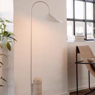 免運 附發票 超低價 工廠直銷 丹麥設計師款Arum落地燈北歐極簡創意大理石客廳沙發墻角鴨嘴燈 快速發貨