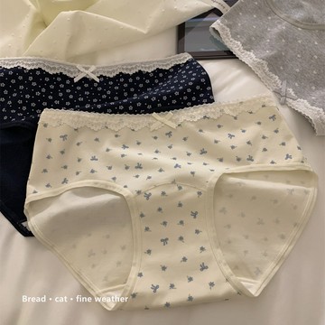 【浪漫花房】新疆A類棉 10A抑菌抗菌 女生純棉內褲 女士三角褲 加長襠 嬰兒棉 敏感肌專用