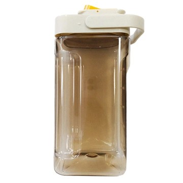 上手家居 食用級冷水壺 大容量 附帶穩固把手  暖白色  3.5L  1個