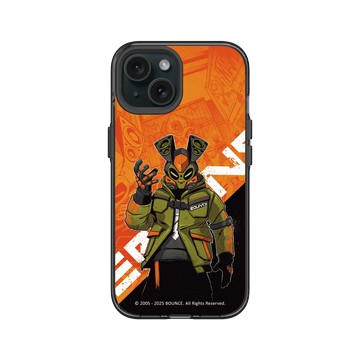 iPhone 15 Clear 酷墨灰 - BOUNCE - Bomb the system