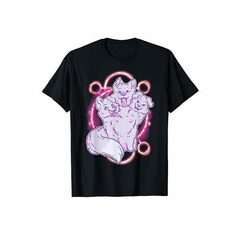ケルベロス 3 頭の犬 かわいい パステル ゴス かわいい 不気味な アニメ Tシャツ 通販 Lineポイント最大0 5 Get Lineショッピング