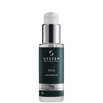 System Professional Man Hair & Beard Oil 50ml