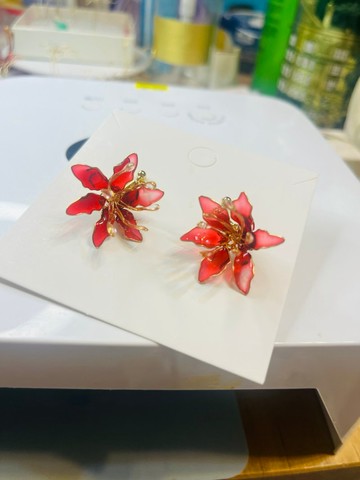 彼岸花耳環