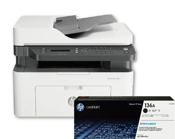 【送麥當勞餐點券】HP 139fnw 黑白雷射傳真多功事務機+W1112A(110A)黑色1支 原廠碳粉匣｜領券最高折$220