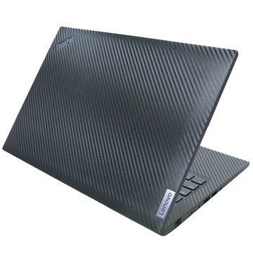 EZstick Lenovo ThinkPad T14 Gen4 黑色卡夢膜機身貼 (DIY包膜)