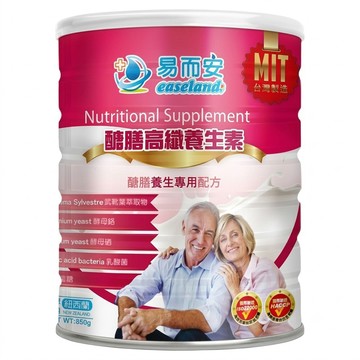 easeland 易而安 醣膳高纖養生素  1個  850g