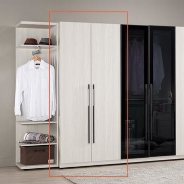 【優利亞-華爾街】2.7尺單吊衣櫃