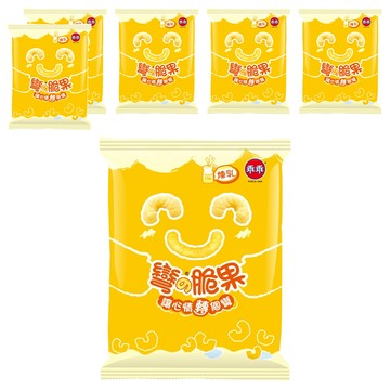 乖乖 玉米脆果煉乳  彎的脆果  非油炸物  無防腐劑  40g  6包