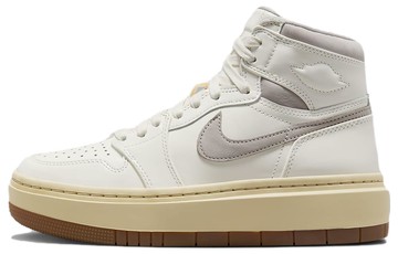 JORDAN 1 ELEVATE HIGH COLLEGE GREY WOMENS