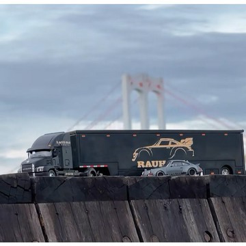 🔥免運🔥1:64 RWB Mack Anthem 貨櫃車 運輸拖車 麥克貨車 美式學長大卡車 LONESTAR 重型拖車