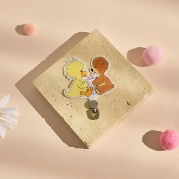 Suzy's Zoo共享飲料旋轉手機掛片/夾片