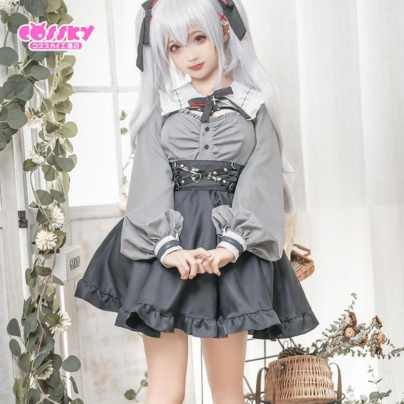 にじさんじ 葛葉（サーニャ）正装コスプレ衣装ウィッグ・靴付きフル