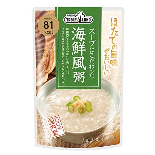 丸善食品工業 テーブルランド スープにこだわった 海鮮風粥 220g ×12個