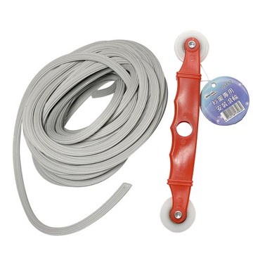 紗窗專用壓條4.5mmX20尺(附安裝滾輪棒)