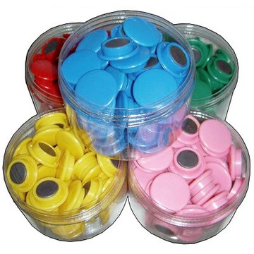 凱旋 30mm 圓形 彩色磁鐵 (磁石) (吸鐵) (單色50入)