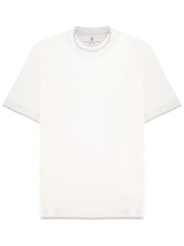 brunello cucinelli cotton t-shirt