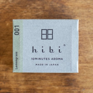 HIBI 薰香火柴｜大盒 檸檬草