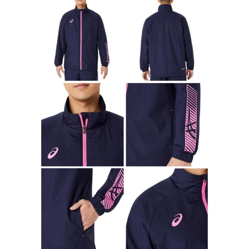 アシックス ウインドブレーカー上下 ASICS アシックス ウインドブレーカー 上下 メンズ セットアップ