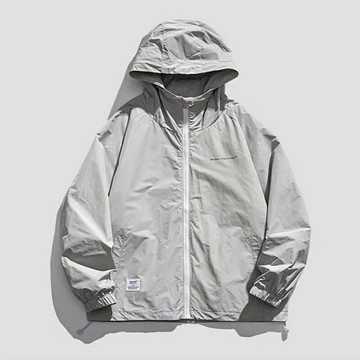 【巴黎精品】防曬外套情侶夾克-日系潮流透氣防曬連帽男女外套4色a1bq9